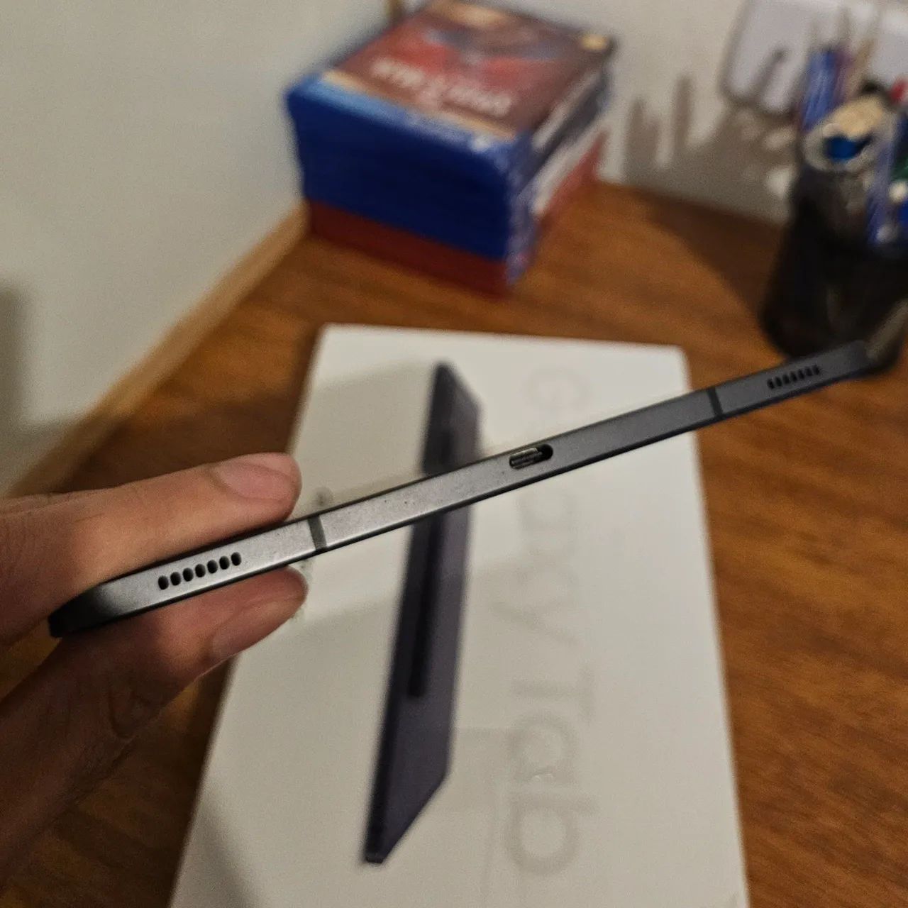Samsung Galaxy Tab S8 5G 256GB Grafite na Caixa com Capa Teclado Original e Nota Fiscal - Foto 4