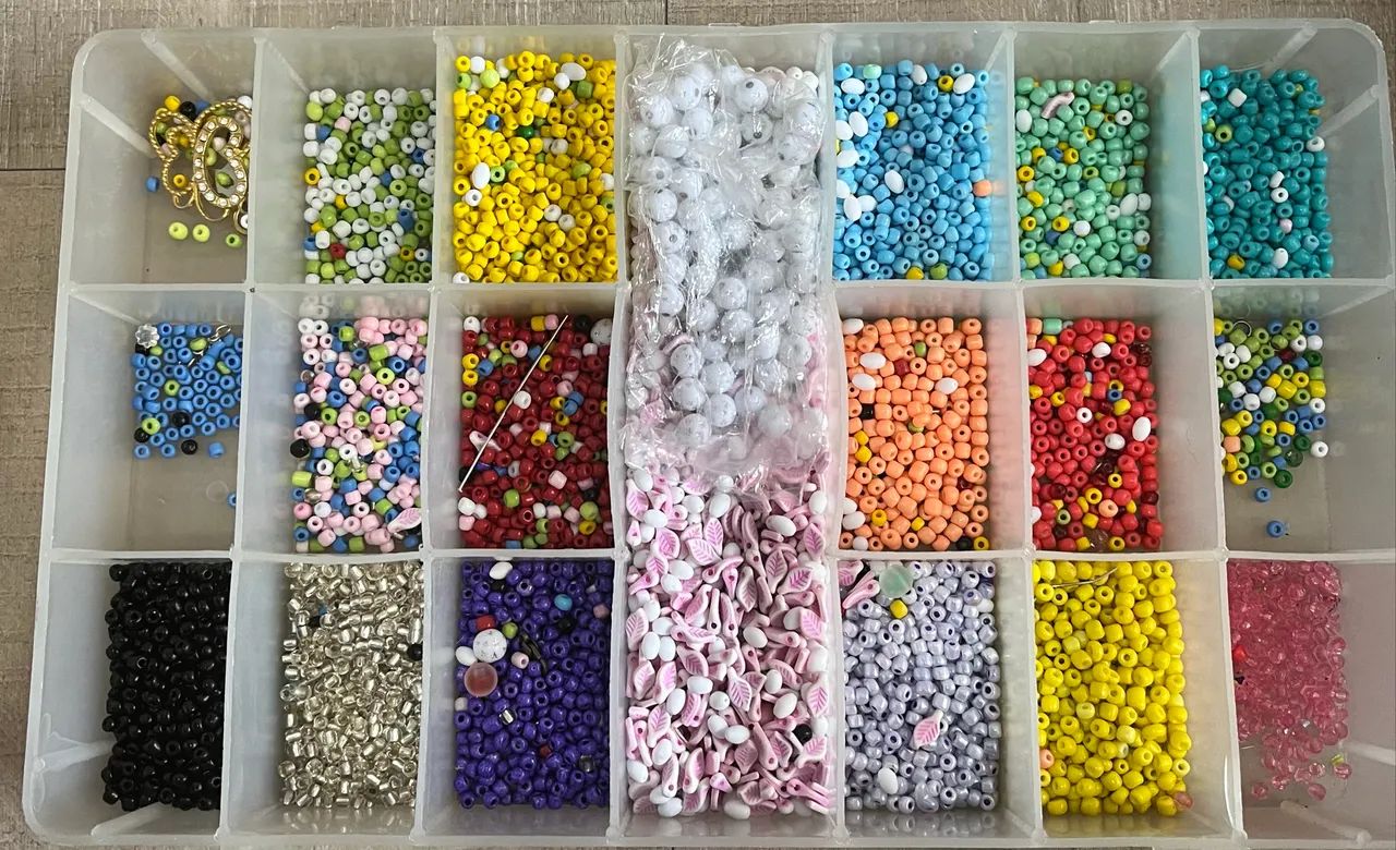 Miçangas, Cristais e Contas para Bijuteria, Bordado e Customização? - Foto 2