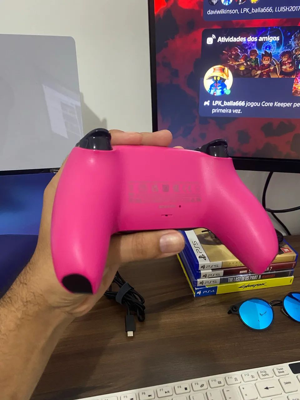 DUALSENSE NOVA PINK - PS5 - Foto 3
