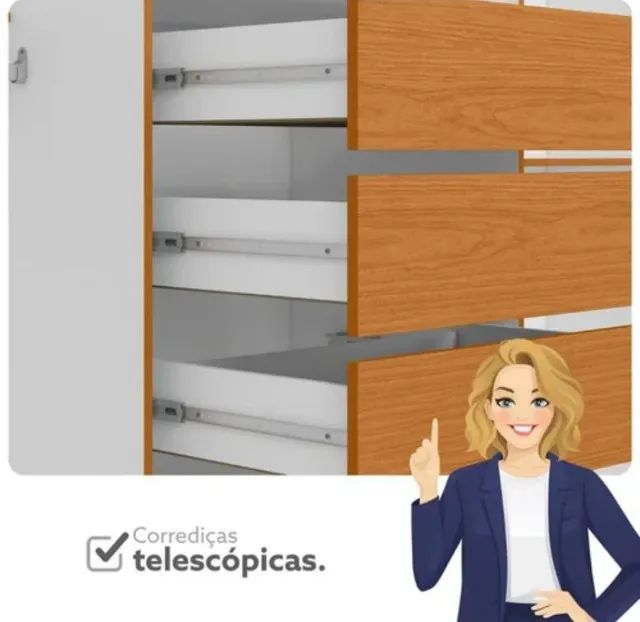 Guarda Roupa Com Led Novo, Entrega CG e Montagem  - Foto 5
