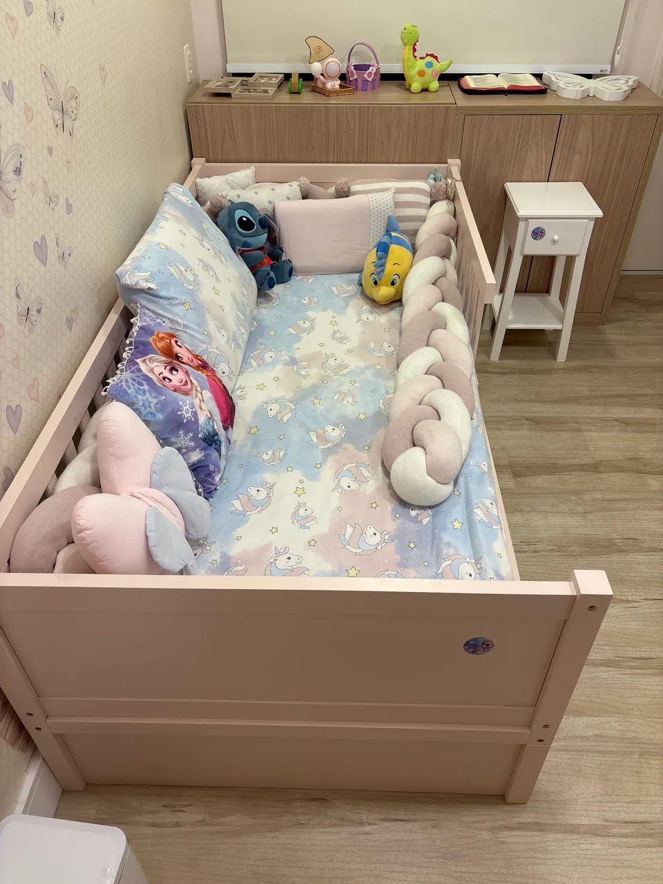 Cama infantil Rosa