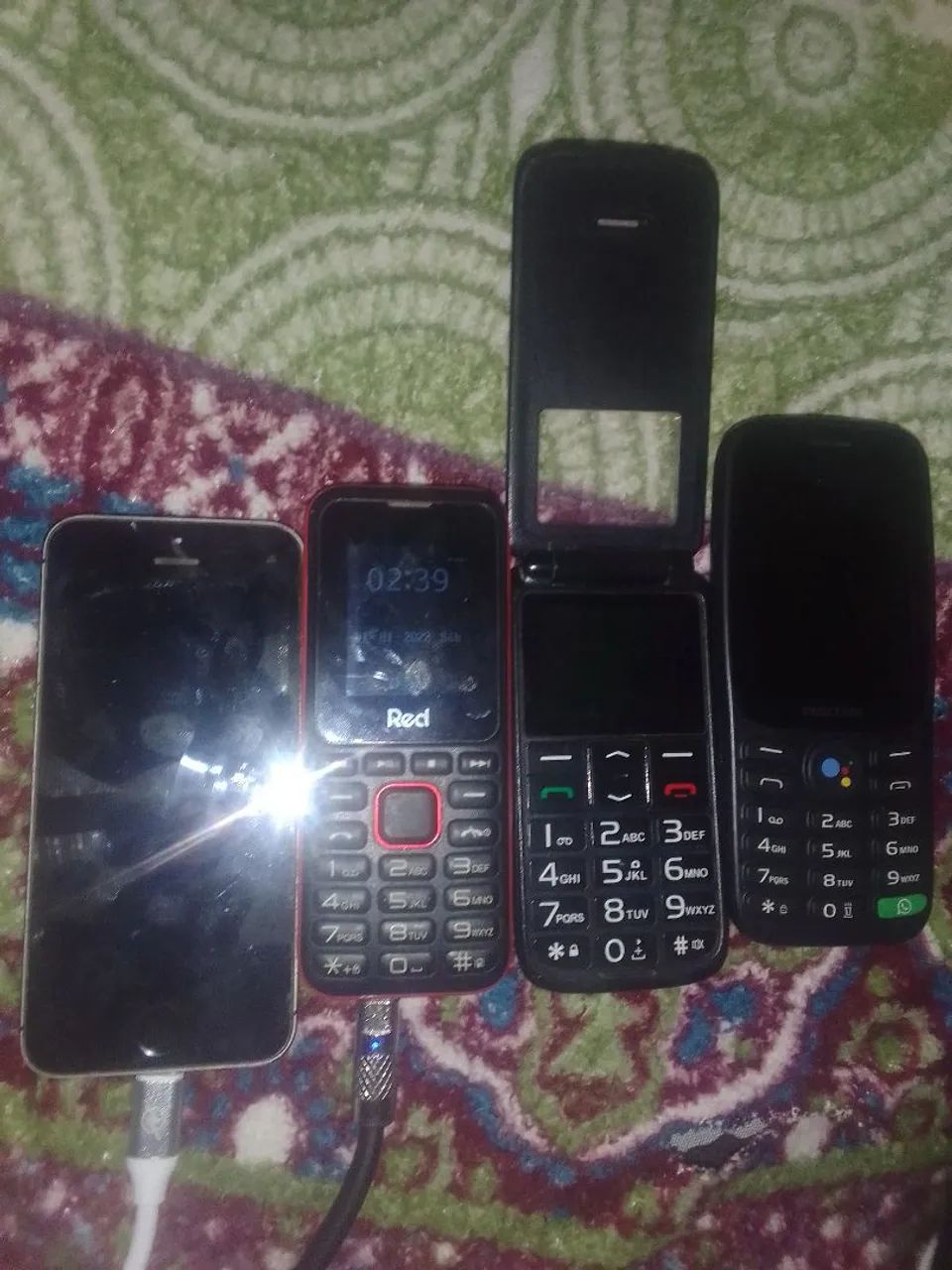 Celulares de botão 