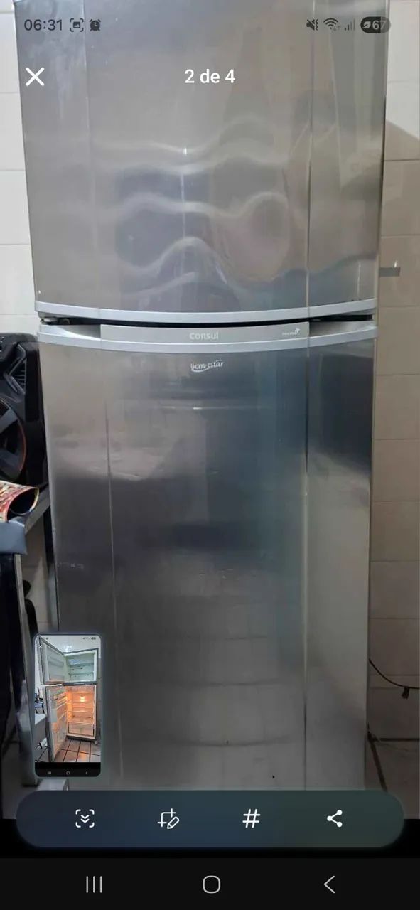 Geladeira consulta com problema  - Foto 4