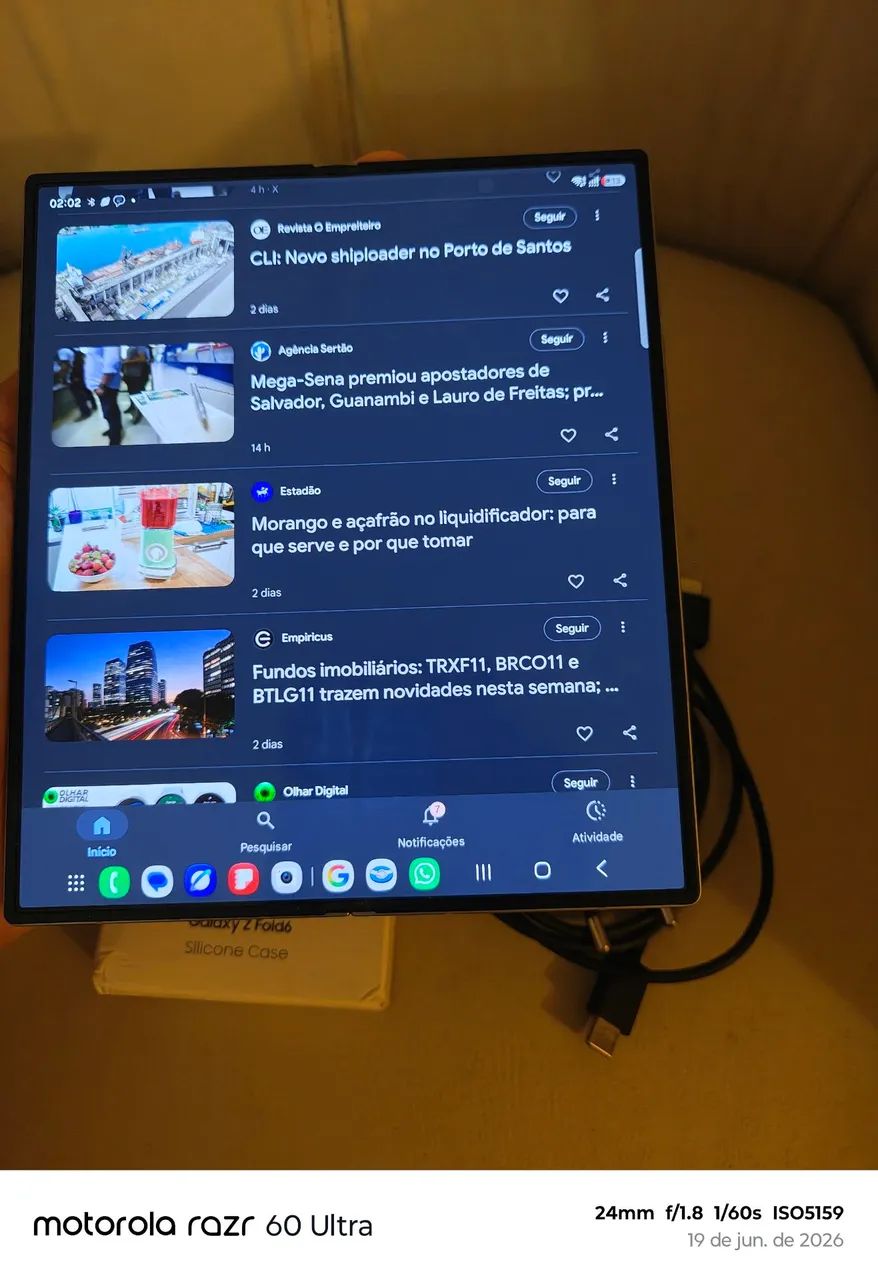 Samsung Galaxy Z Fold 6 512gb Silver Shadow  - Foto 6