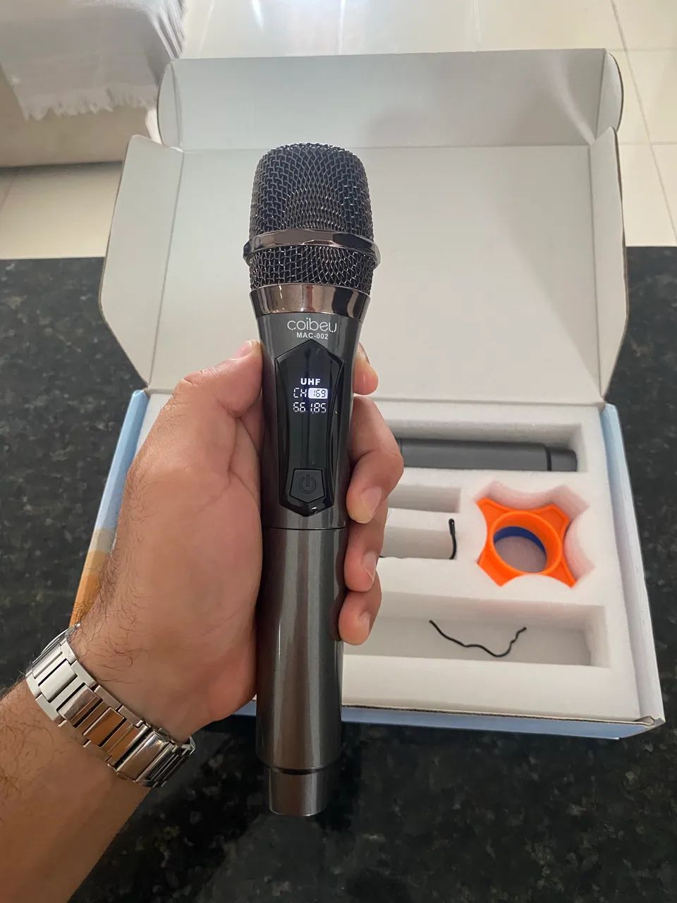 Vendo microfone novinho  - Foto 3