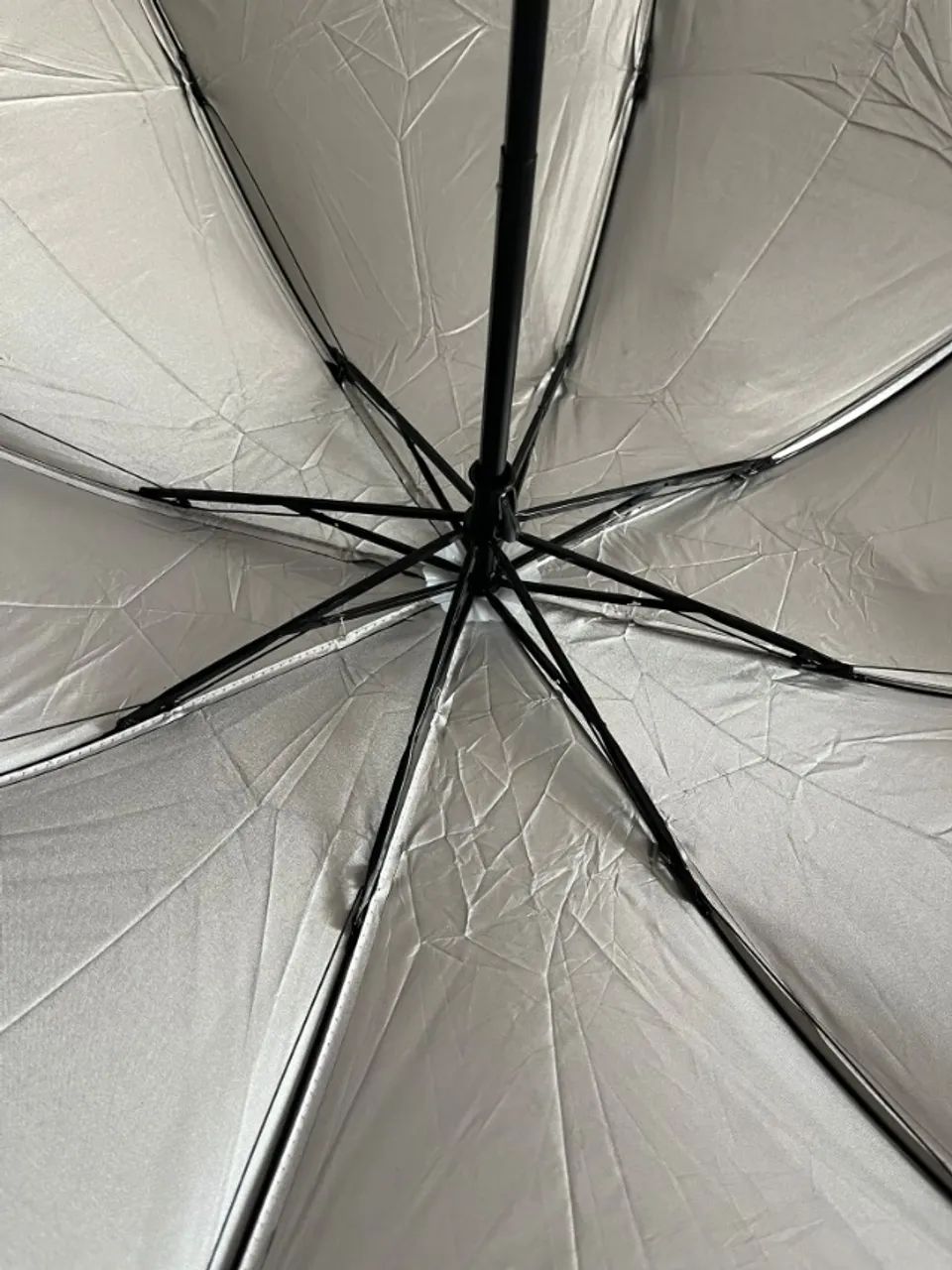 Guarda-chuva Prata (Proteção UV) + Capa de Transporte com Alça - Foto 4