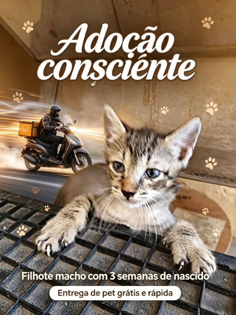 Adoção consciente de gato - Foto 3