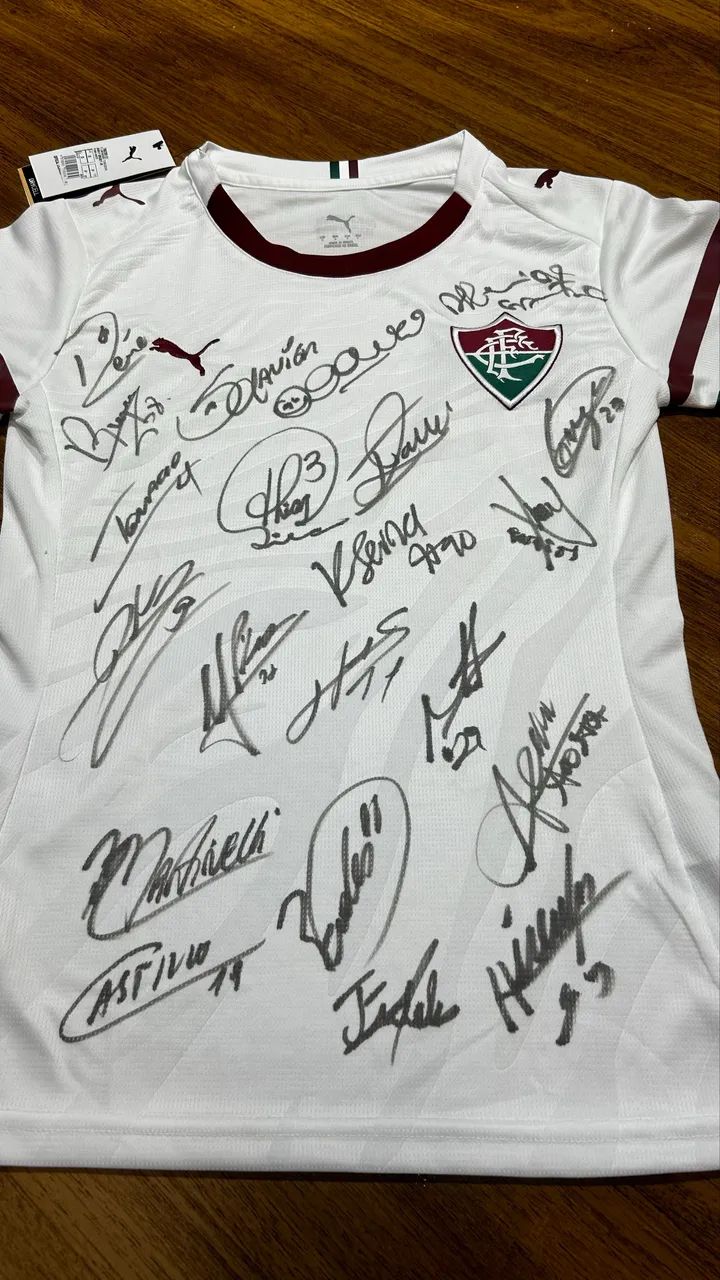 Camisa Fluminense Puma 2026 autografada  - Foto 3