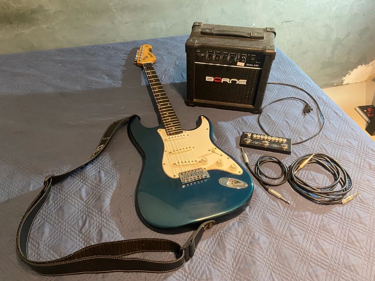 Guitarra stratocaster memphis - Foto 2