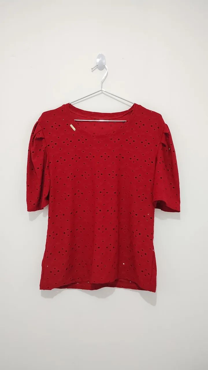 Blusa vermelha 