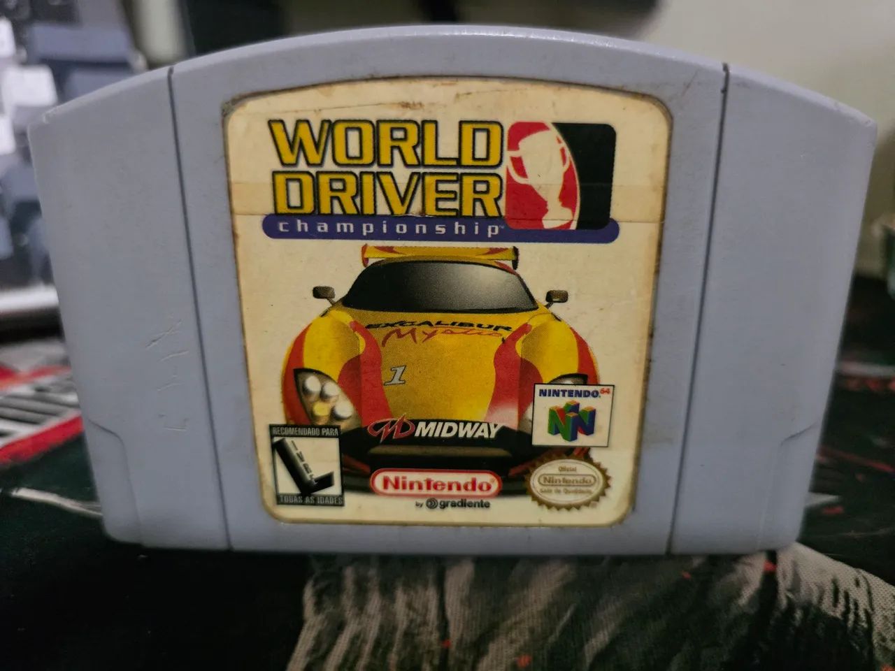 Jogo World Driver N64, Nintendo 64, Jogo Original, Caixa Original - Foto 4