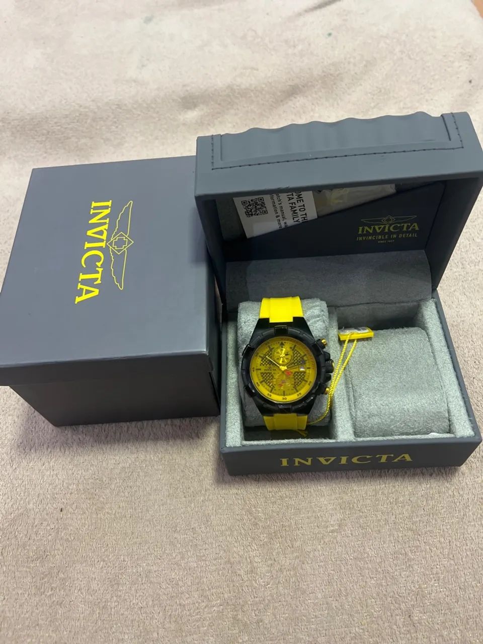 Rélogio invicta aviator 