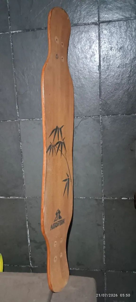 Shape de Dancing importado para Longboard - Bambú e Maple 46 polegadas 