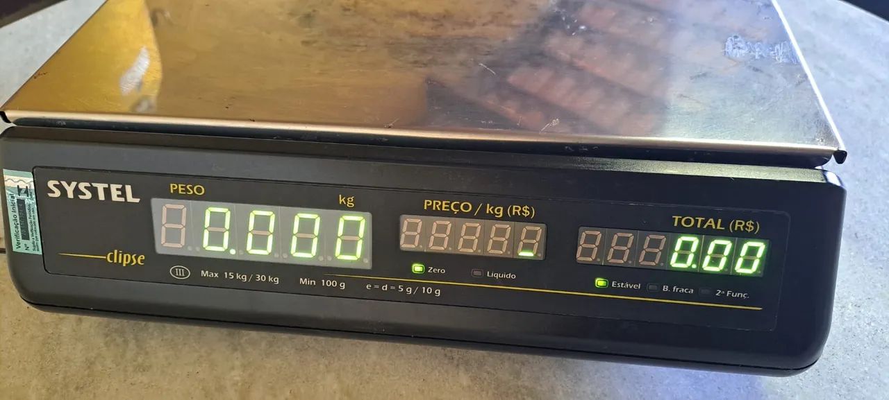 Balança Comercial 30kg - Excelente estado! - Foto 3