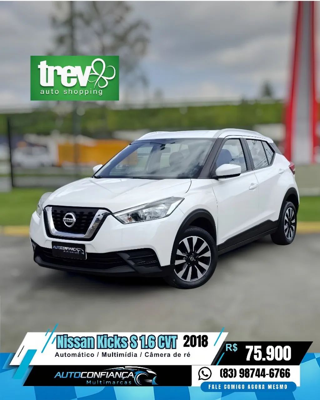 Nissan Kicks KICKS S 1.6 16V Flex 5p Aut. 2018