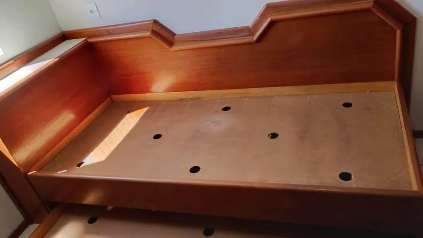 Cama solteiro bicama madeira - Foto 3