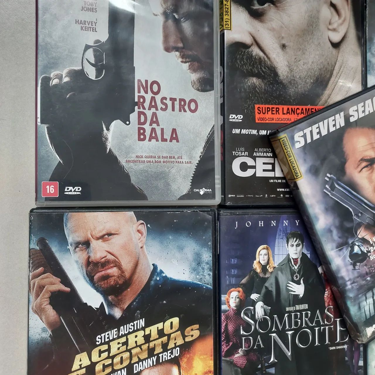 Lote 9 DVDs 55 reais ou 10 cada - Foto 2