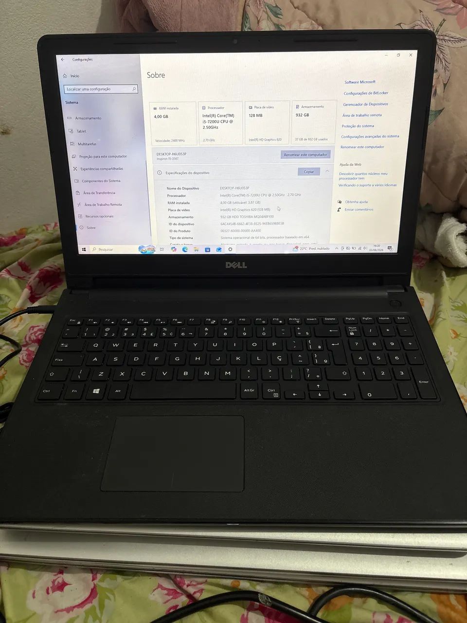 Dell Inspirion 15 [Teclado com problema] - Foto 2