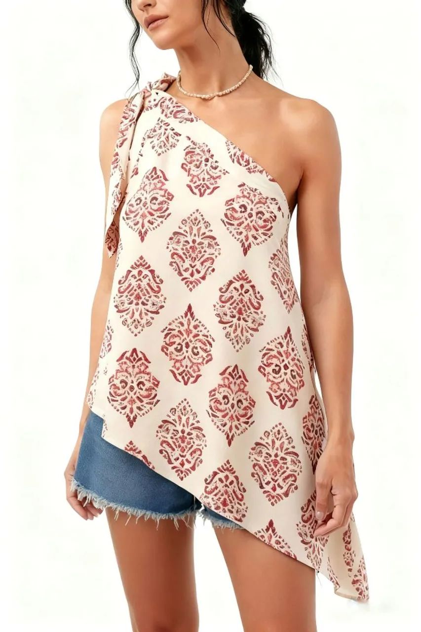 Blusa Assimétrica boho chic