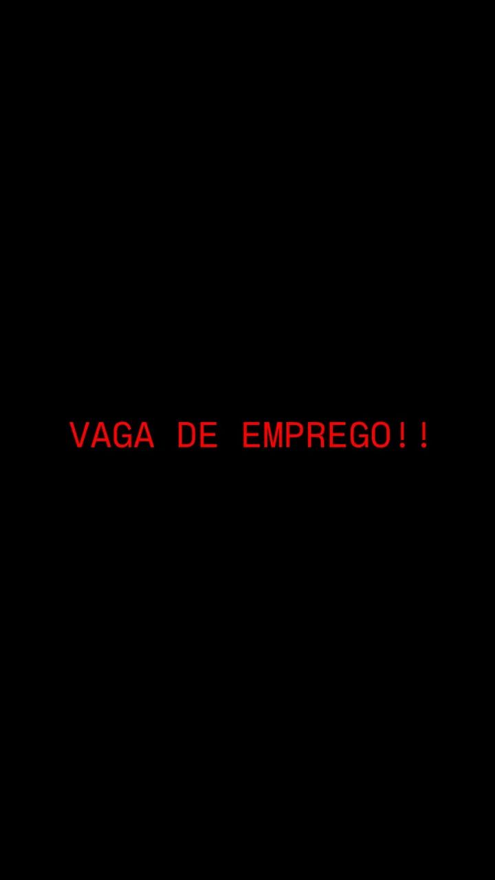 Vaga de emprego