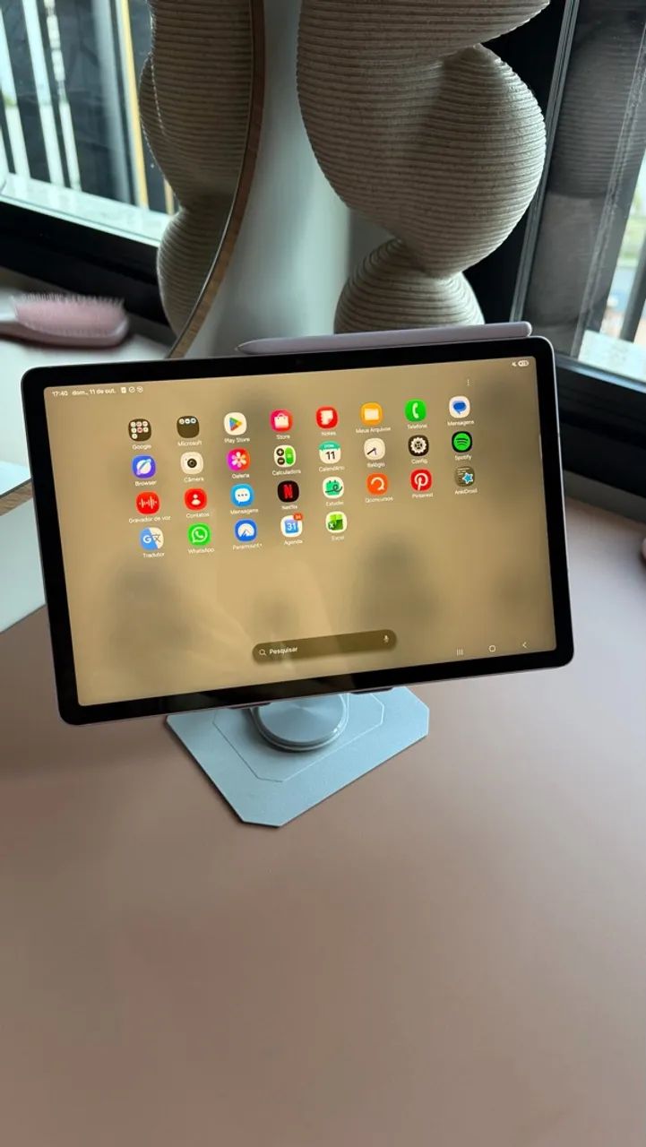 Tablet Samsung S9FE lilás 