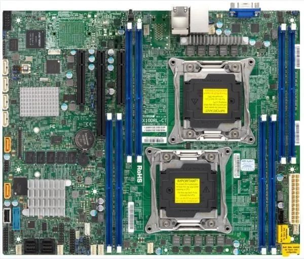 ワークステーション Xeon 2CPU/Supermicro X10DAL-i/16GB RDIMM Servidor Supermicro X10DRL-i Dual Xeon E5-2320V3 de 2.40Ghz 32Gb