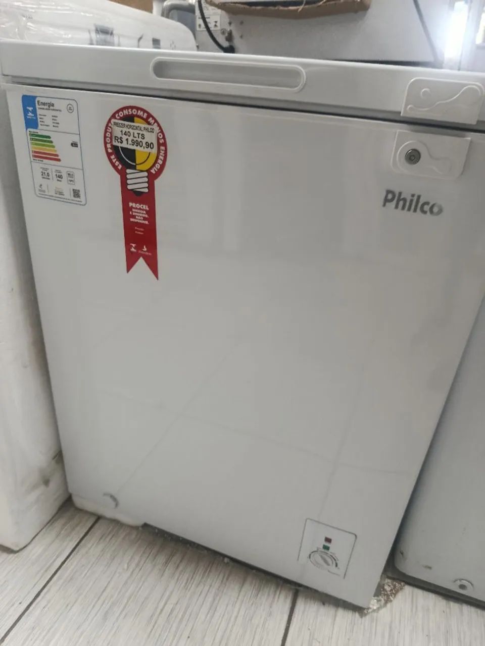 Freezer horizontal Philco 140 litros