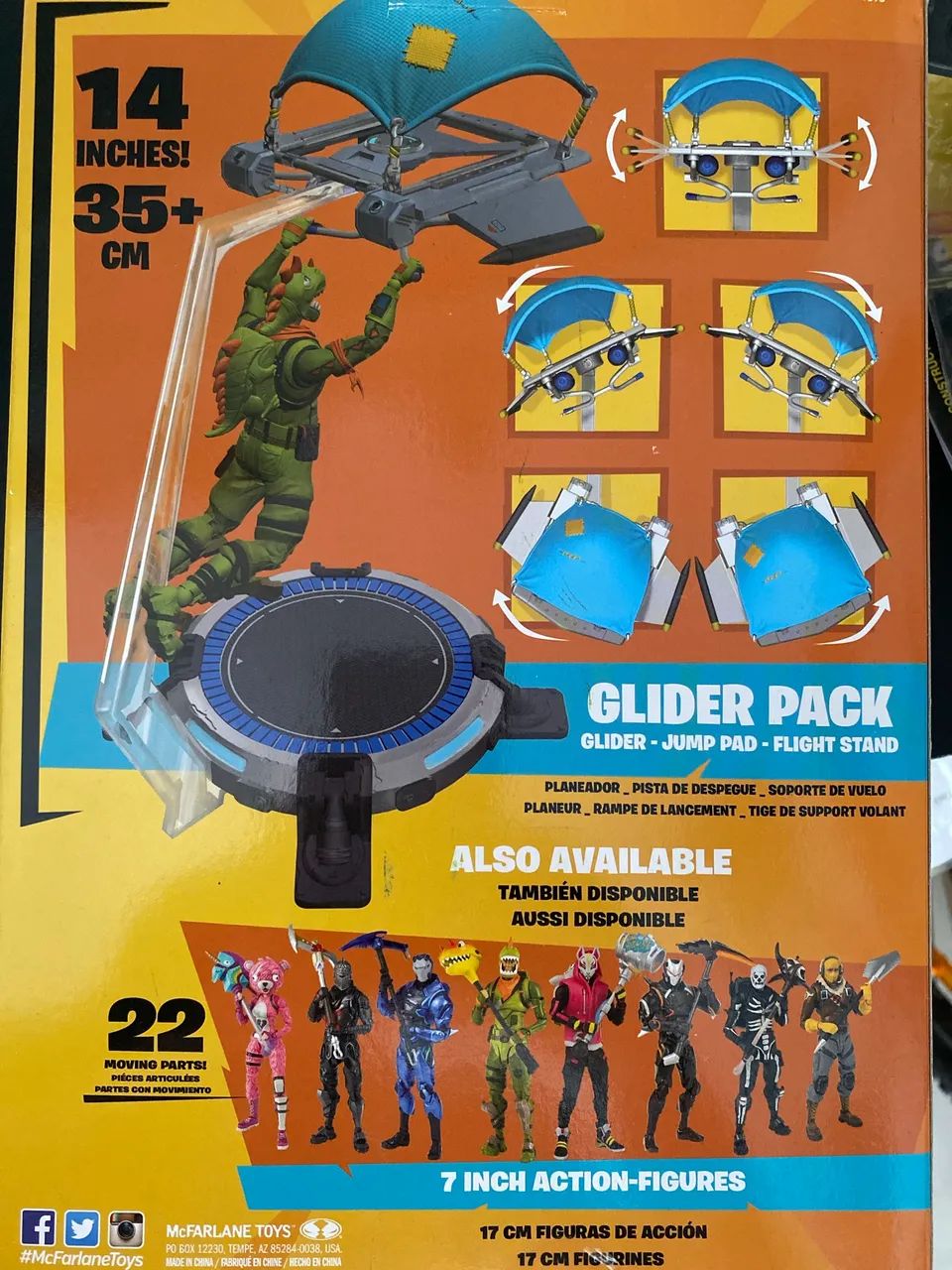 Fortnite Mako Glider Pack McFarlane  - Foto 4