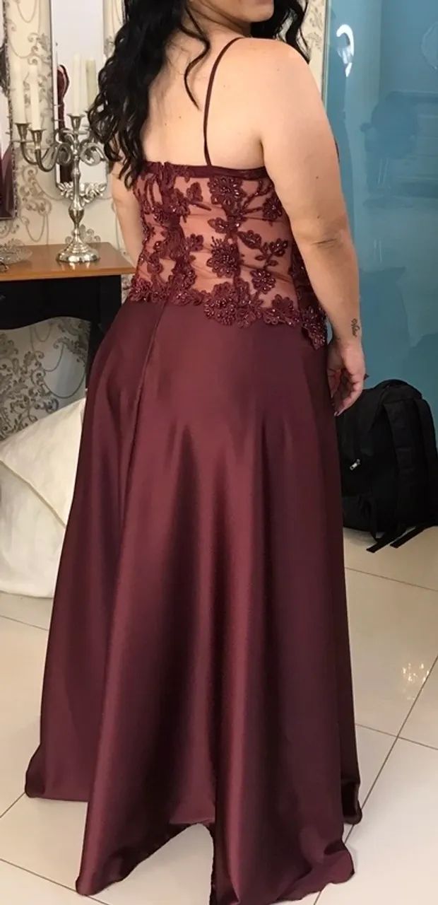 Vendo vestido plus size usado 1 vez  - Foto 5