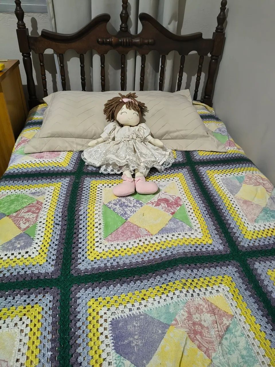 Cama de madeira para solteiro  - Foto 2