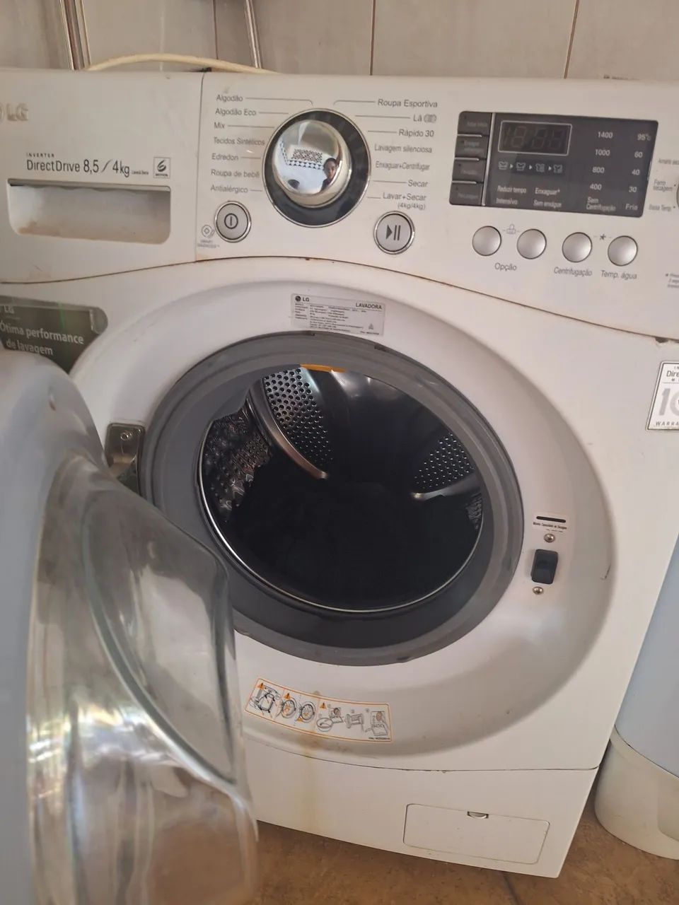 Maquina lava e seca lg