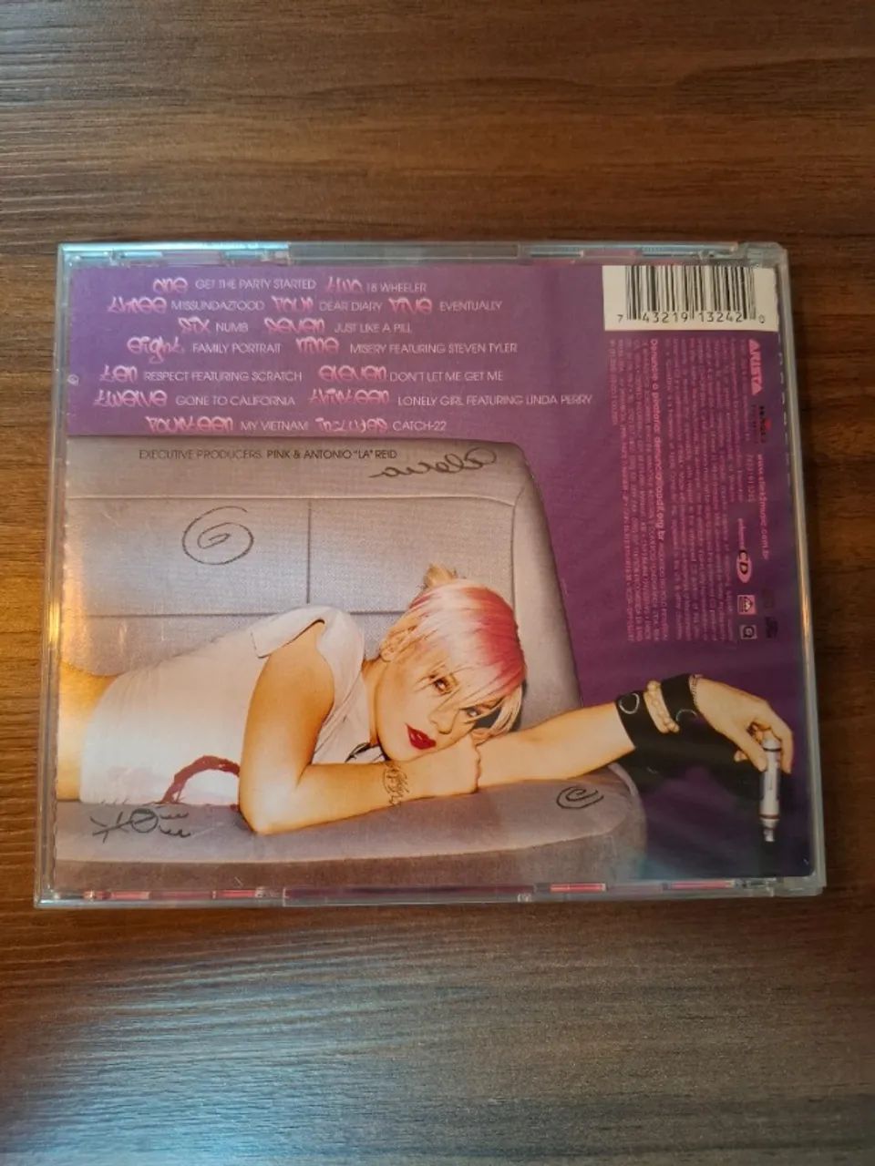 CD missundaztood - P!nk (Pink) - Foto 3