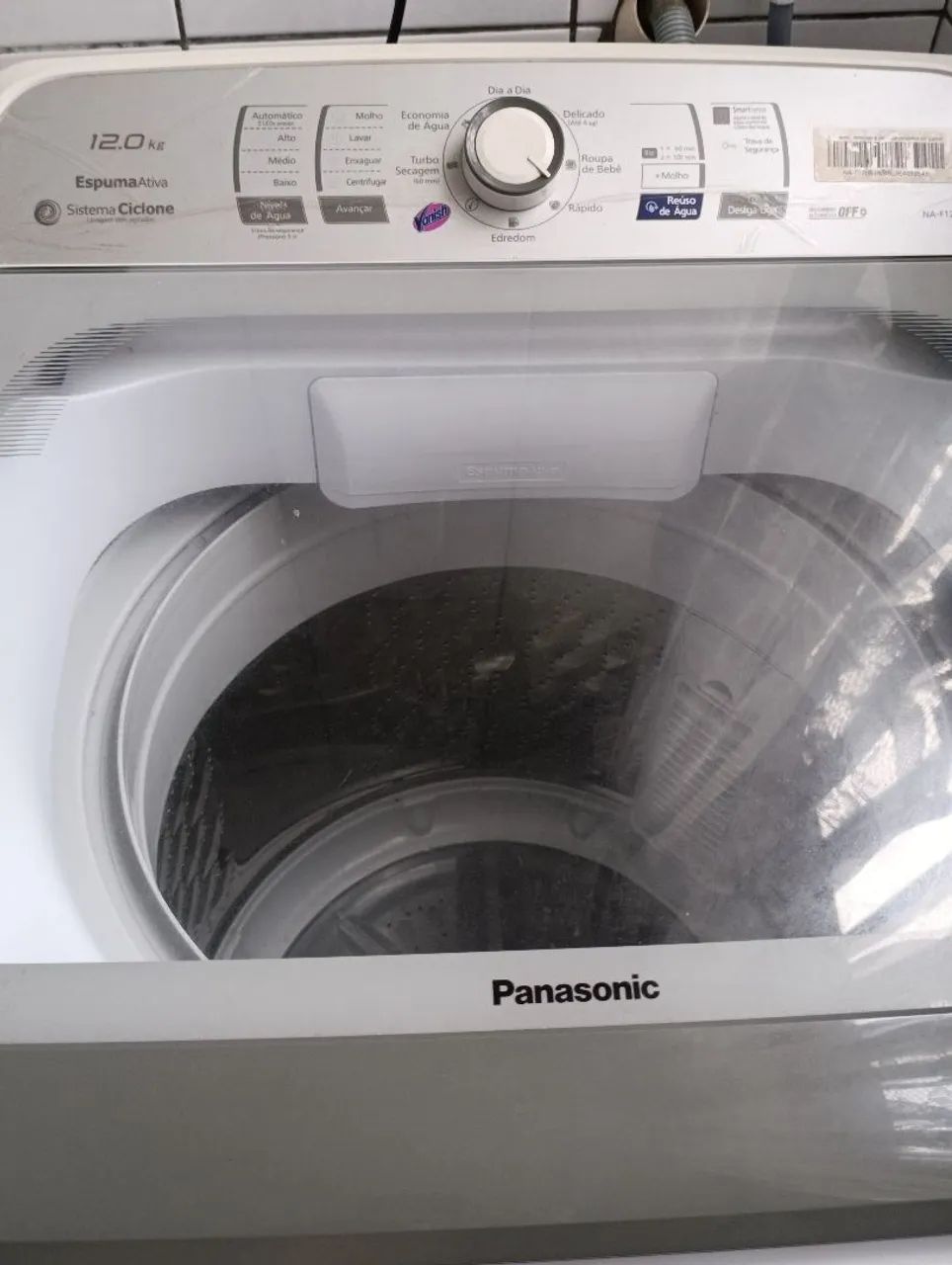 Máquina de lavar Panasonic 12 kg ciclone  - Foto 2