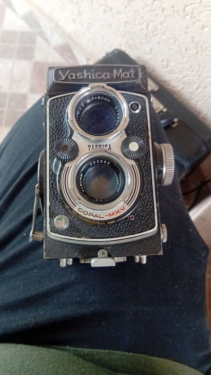 Camera yashica mat copal mxv - Câmeras e Filmadoras - Jardim