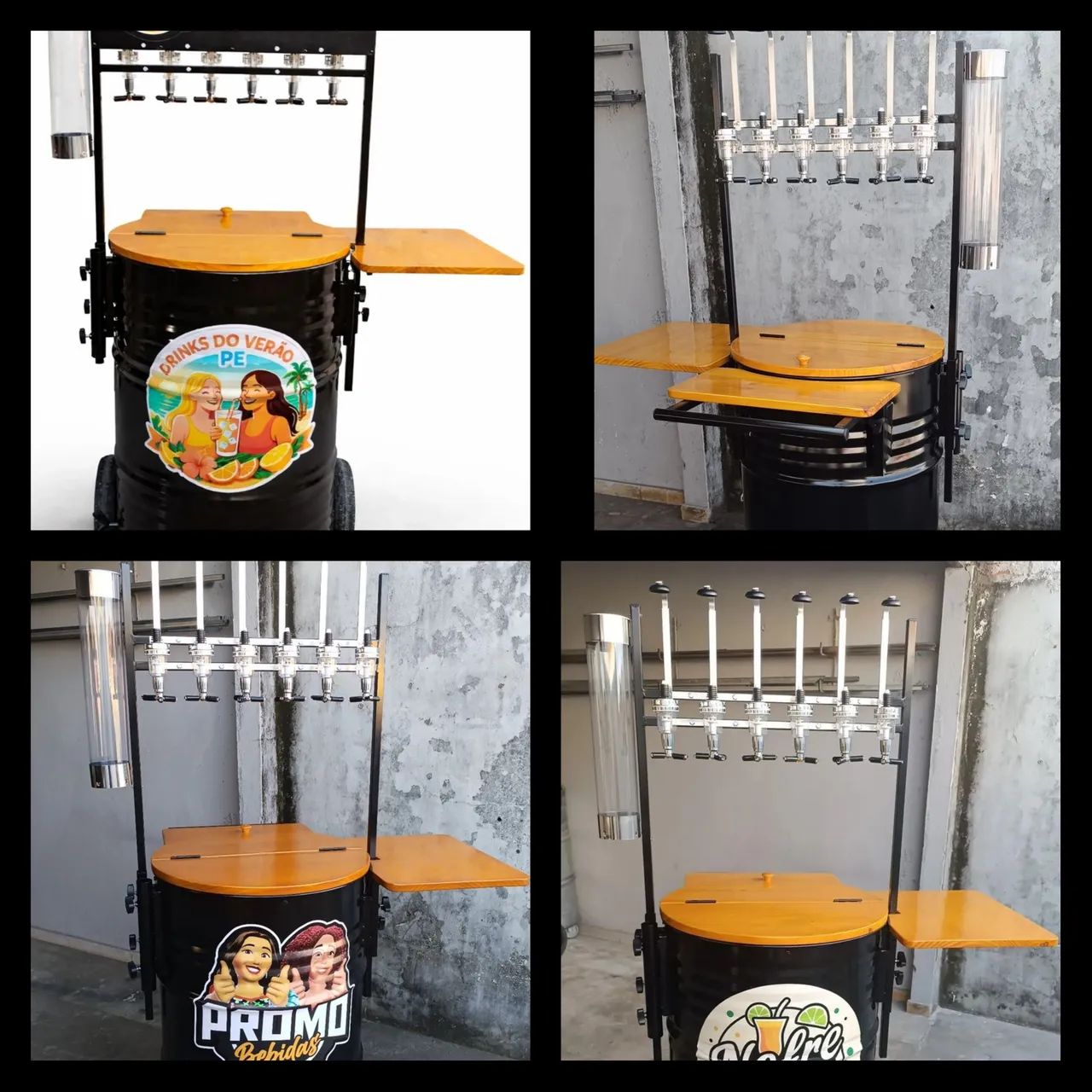 Adega de tambor drink