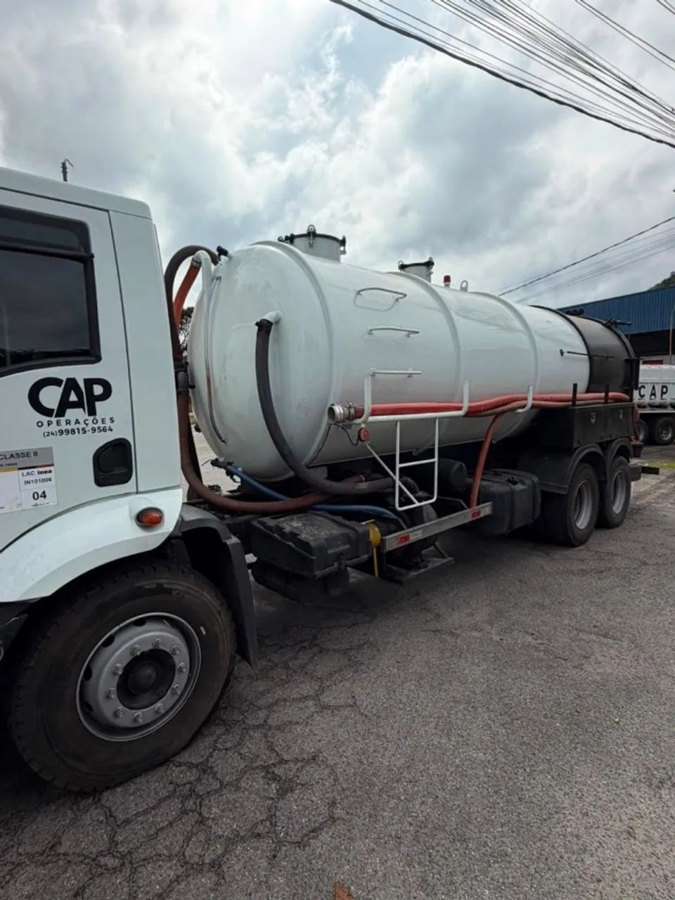 FORD CARGO 2429 2014 ? COMBINADO HIDROJATO + VÁCUO - LIMPA FOSSA - Foto 6