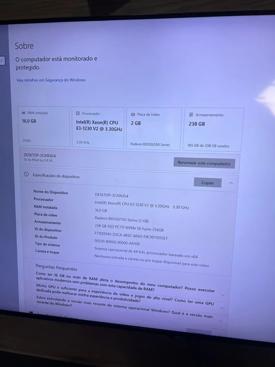 VENDE-SE PC GAMER  - Foto 5