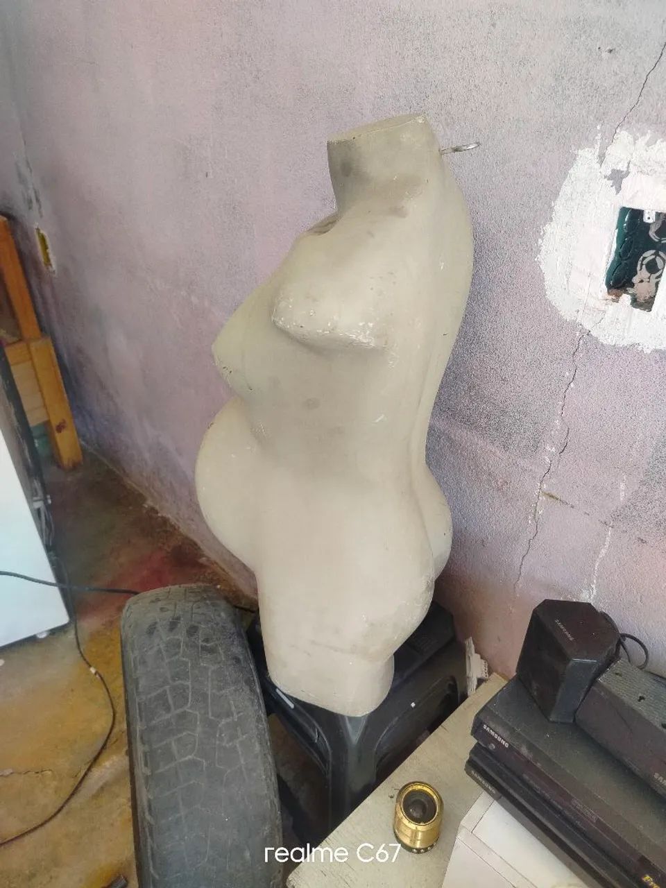 Manequim busto grávida  - Foto 3
