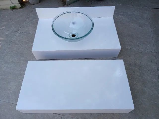 Lavatório branco - Foto 4