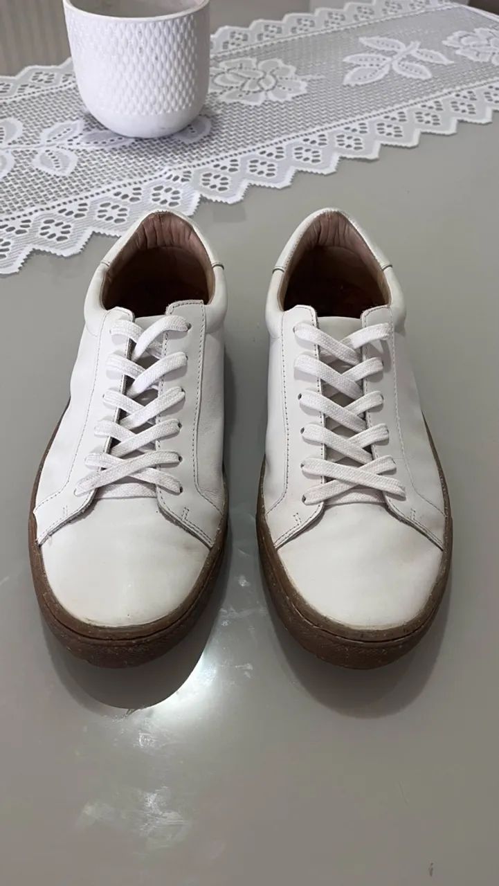 Tênis Casual Foxton em Couro 