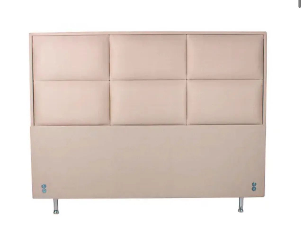 Cabeceira Estofada cama Box Queen