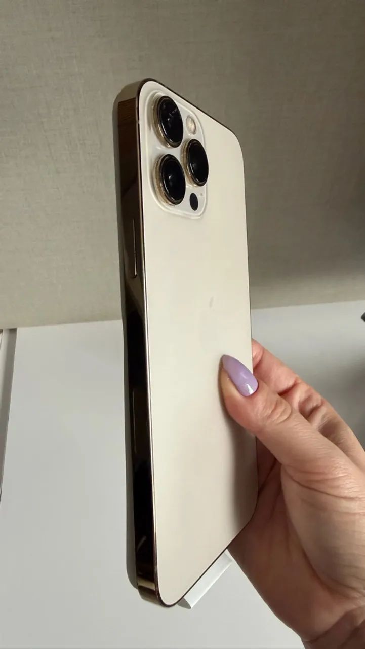 iPhone 13 Pro Max 128Gb Dourado - Foto 3