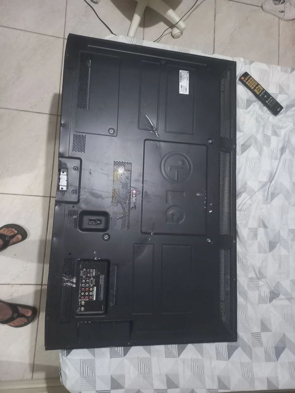 TV LG 60P, TV com defeito não ligar 