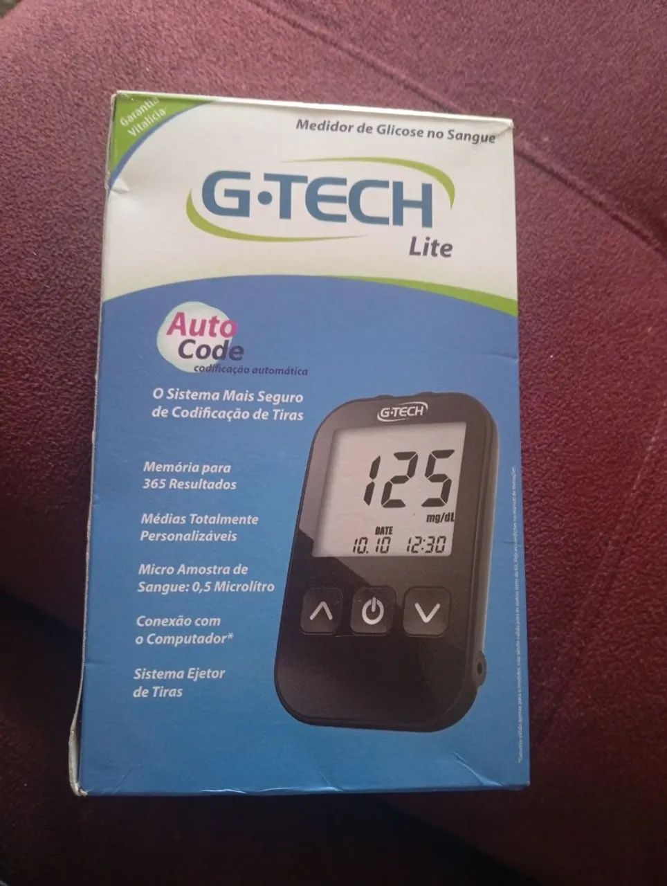 Aparelho medidor glicose  marca g tech - Foto 4