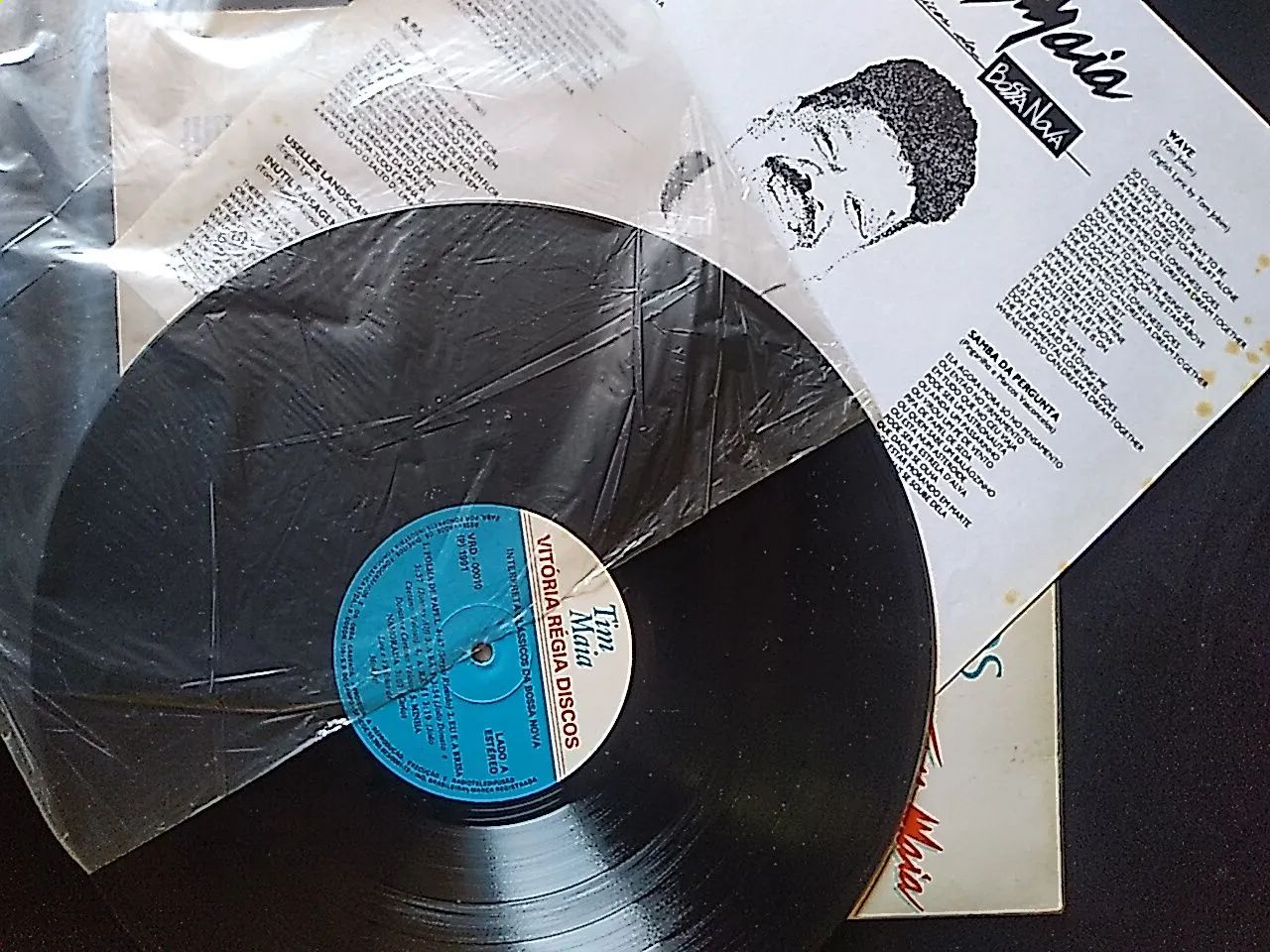 LP Tim Maia - Clássicos da Bossa Nova (1990) Selo Vitória Régia