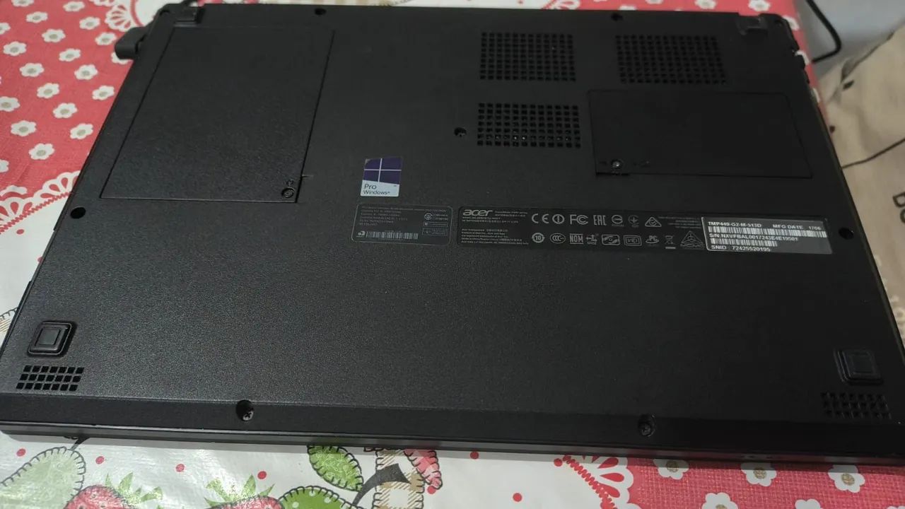 Notebook Acer Intel Core I5 8GB de Ram, 1 TB de armazenamento Windows 10 pro original - Foto 3