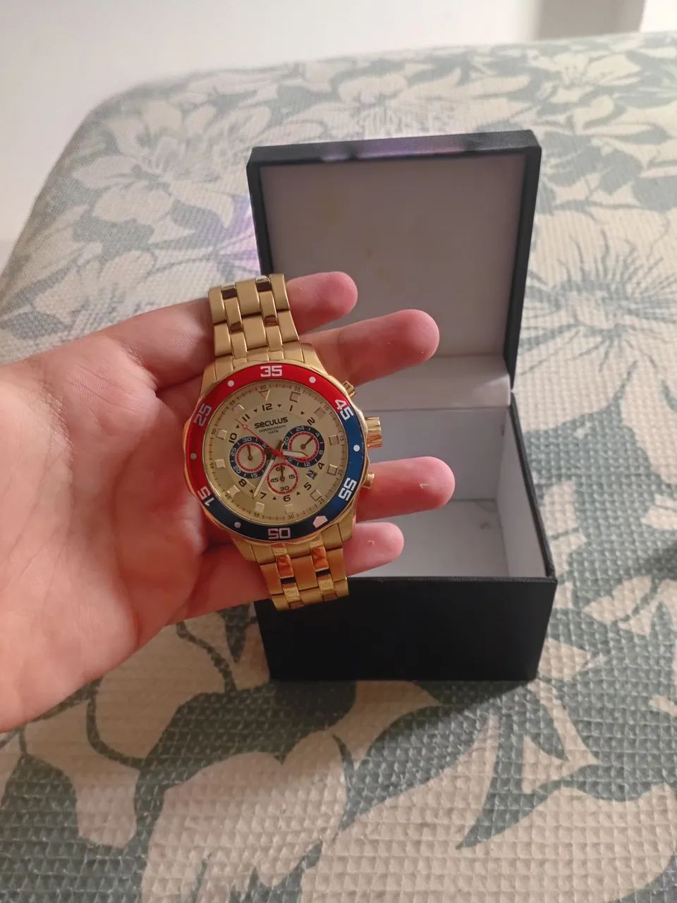 Relogio Seculus Chronograph 44235GPSVDA2 - Foto 3