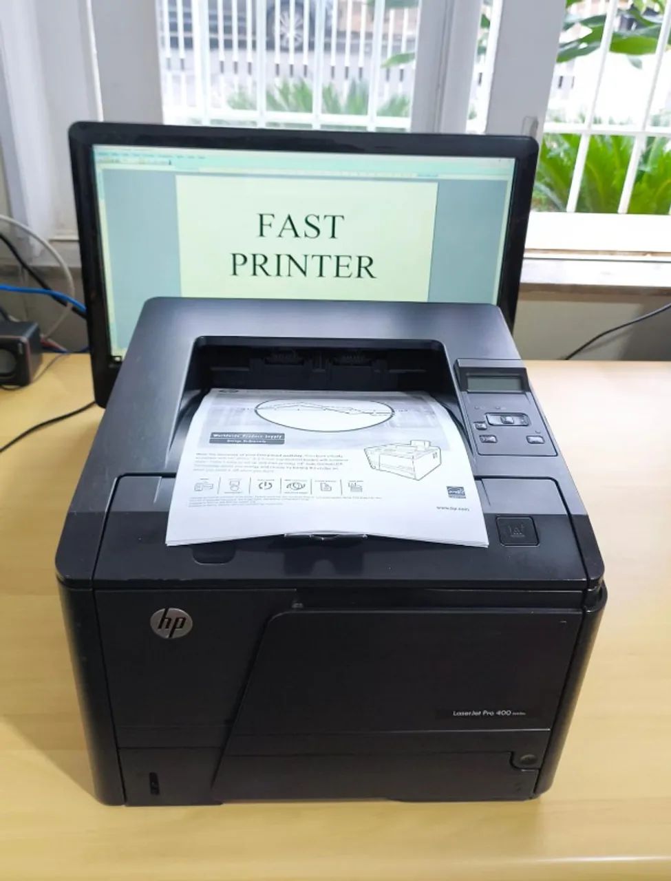 Impressora HP LaserJet Pro 400 M401n laser monocromática   - Foto 5