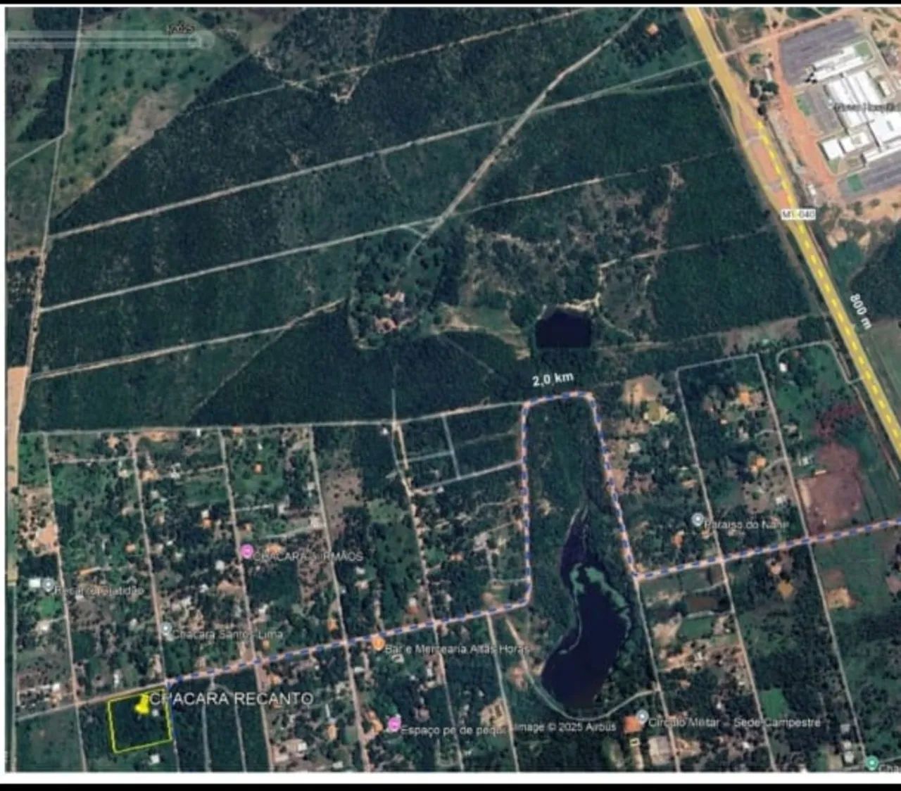 Chácara Recanto dos Pássaros - HOSP. JÚLIO MULLER - Foto 2