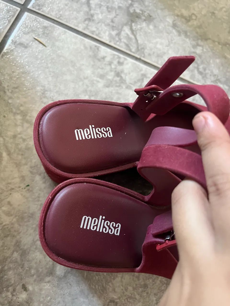 Plataforma Melissa - Camurça 37 - Foto 4